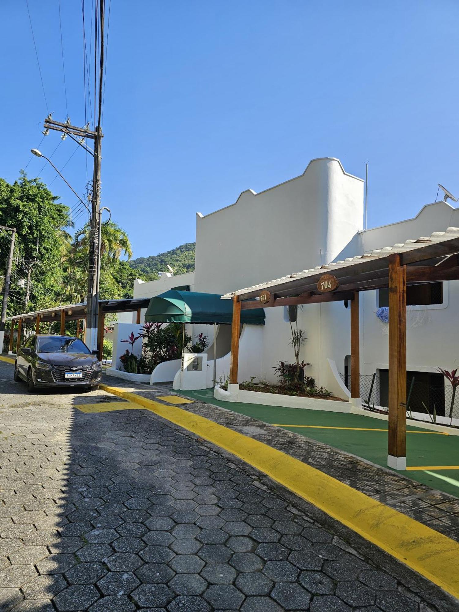 Wembley Beach Apto 704 Ubatuba Esterno foto